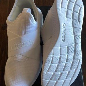 White addidas Cloudform Size 7